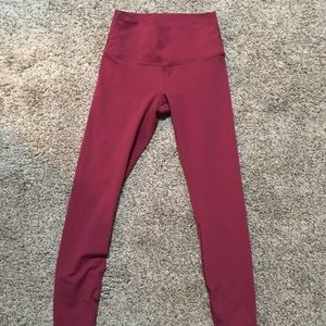 Lululemon wunder under leggings
